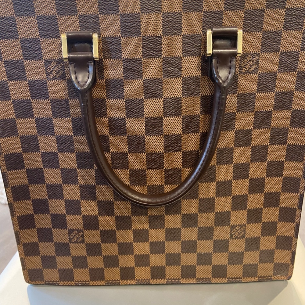 Louis Vuitton Sac Plat Hand Bag Damier - Picture 2 of 16